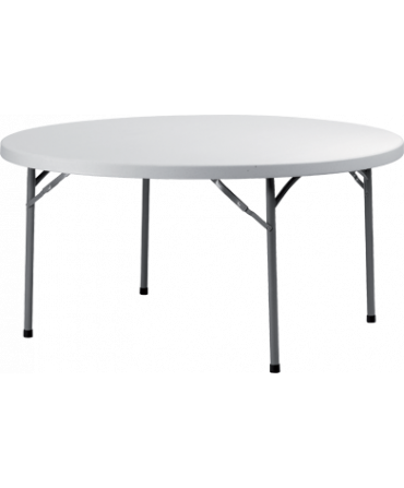 Table pliable ronde - 8...