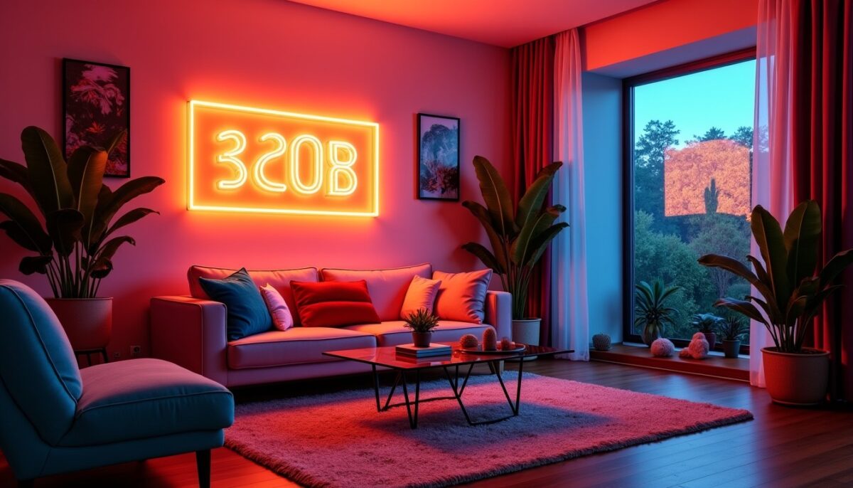 Logo néon : la touche déco lumineuse qui sublime votre intérieur