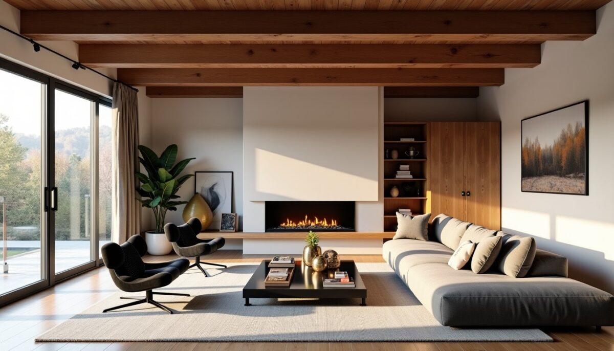 Comment aménager l’espace entre vos poutres apparentes : idées, coûts et conseils d'installation Comment aménager l’espace entre vos poutres apparentes : idées, coûts et conseils d'installation