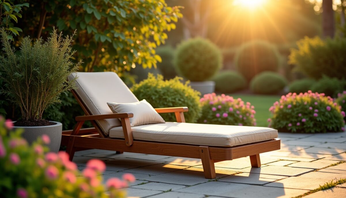 Guide complet pour choisir le transat parfait : allier confort, matériaux et style dans votre jardin