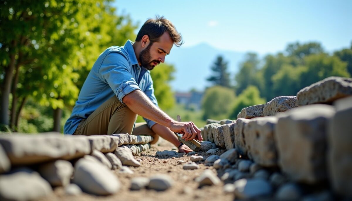 Techniques efficaces pour renforcer un mur en pierre incliné Techniques efficaces pour renforcer un mur en pierre incliné