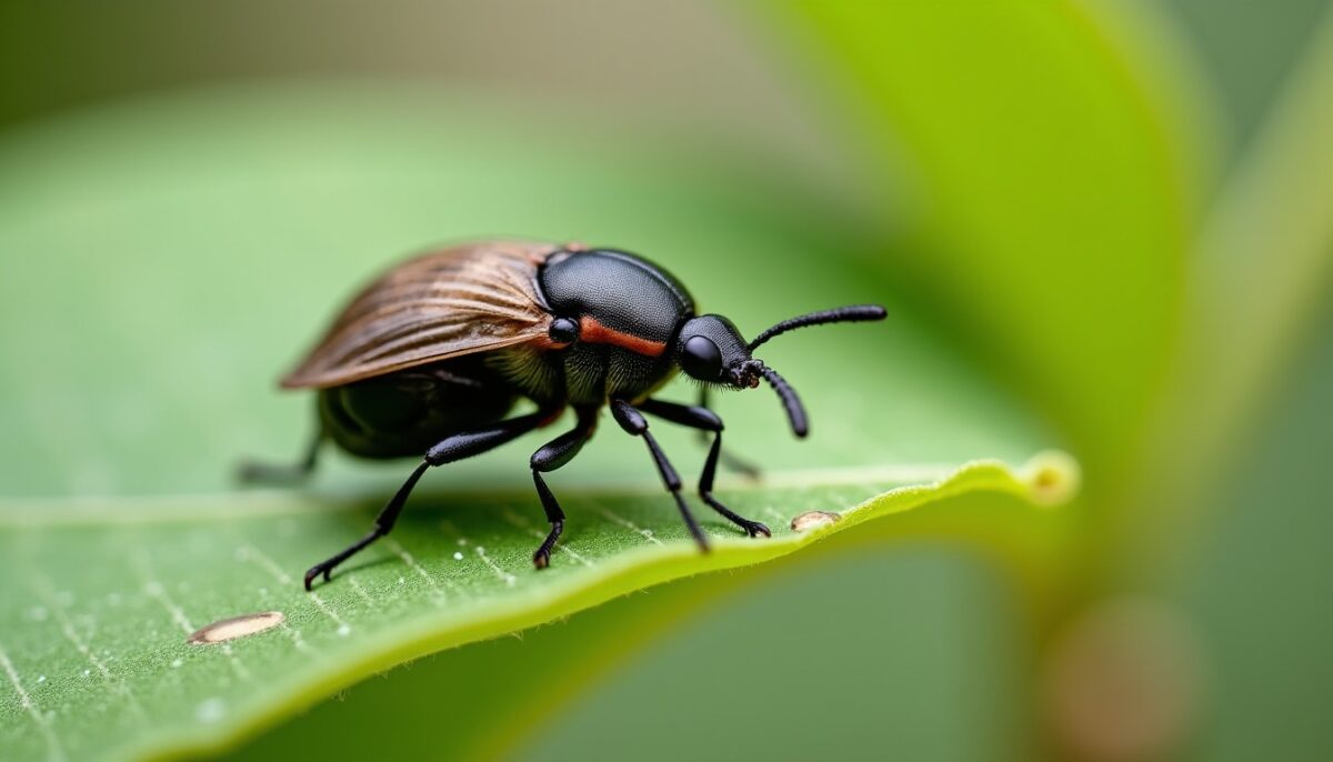 Invasion d'insectes noirs à la maison : comment les reconnaître et s'en débarrasser efficacement