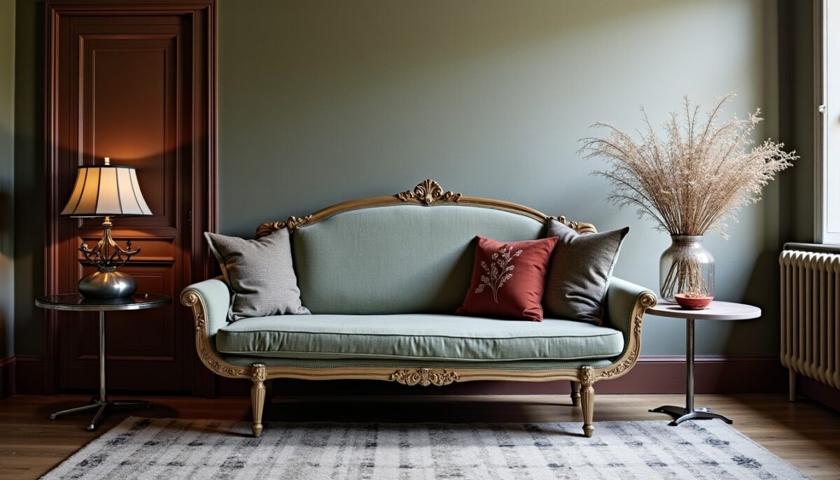 Fauteuil en métal vintage : l’élégance du mélange des styles en décoration
