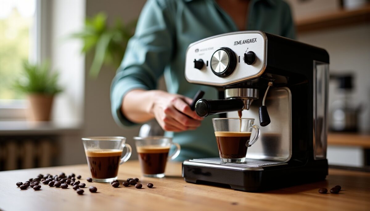 Trouvez la machine à expresso manuelle parfaite pour magnifier vos cafés maison